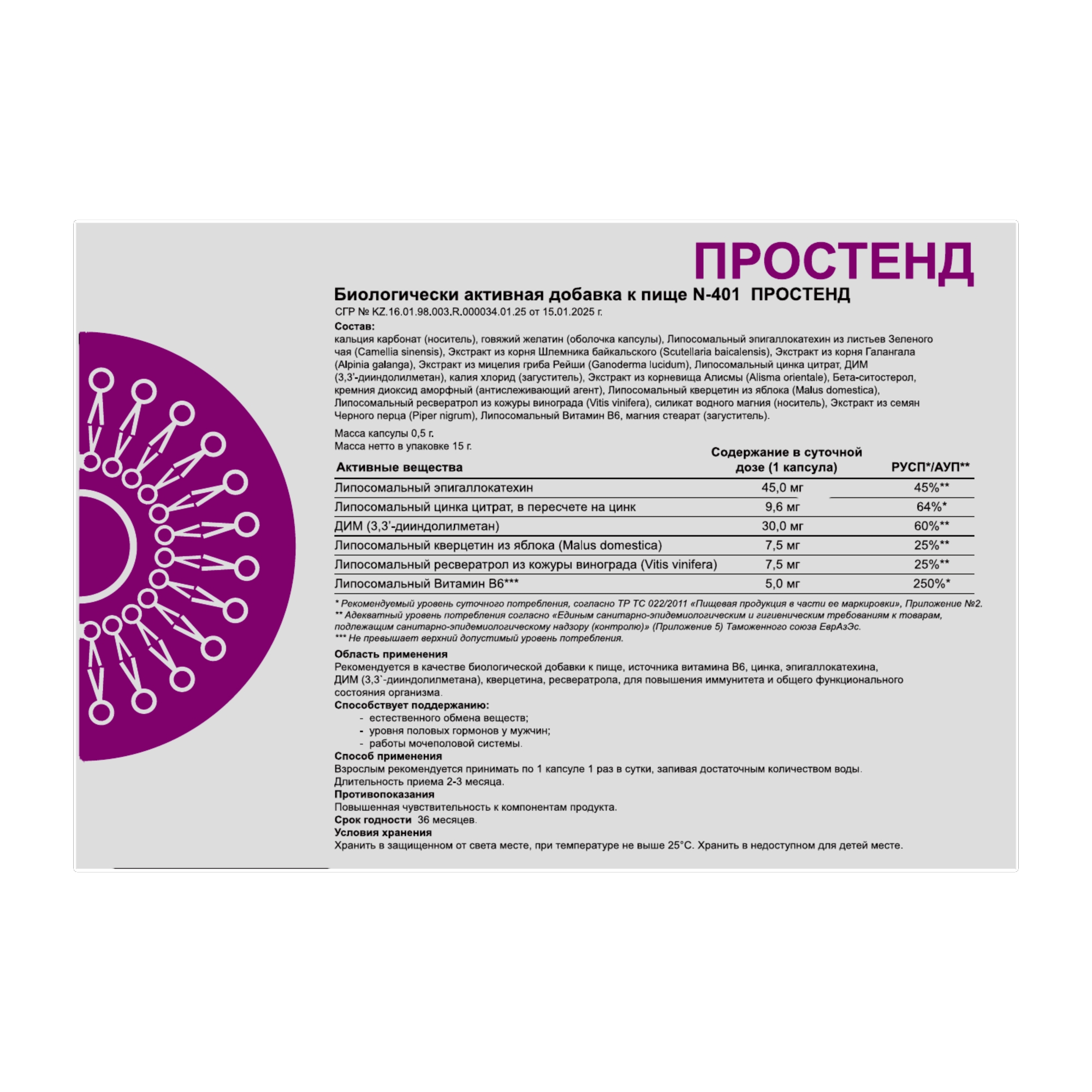N-401 ПРОСТЕНД